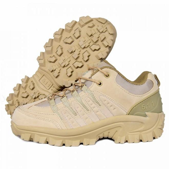 Sepatu Tactical 511 Pendek Krem 4" Import Outdoor Military Airsoft - 39