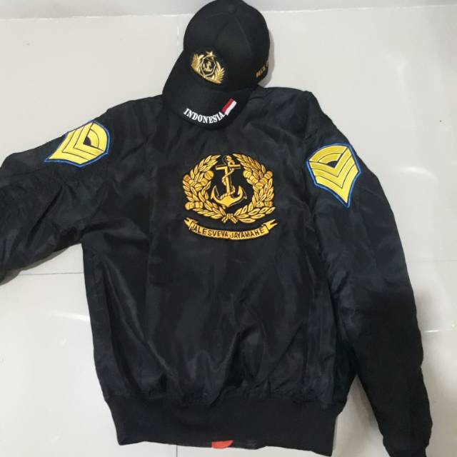 JAKET TARUNA JAKET CUSTOM BEBAS DESIGN JAKET PELAYARAN JAKET KAPTEN JAKET JANGKAR JAKET PRIA MURAH J