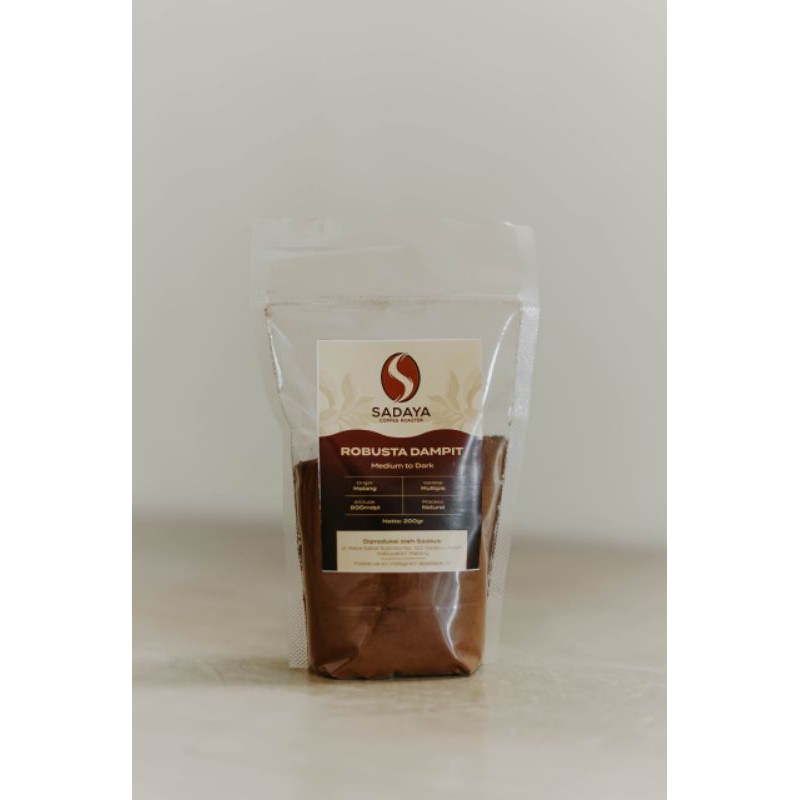 

SADAYA - Coffee Roaster Robusta Dampit 100gr