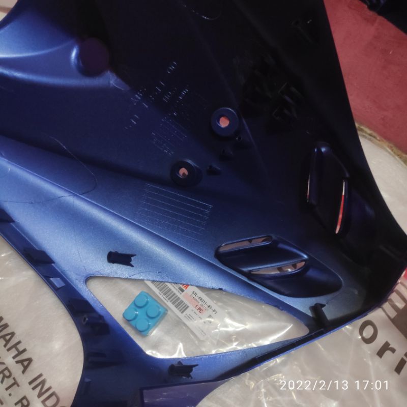 PANEL TAMENG DEPAN MIO LAMA SPORTY BIRU TUA ORIGINAL ORI YAMAHA