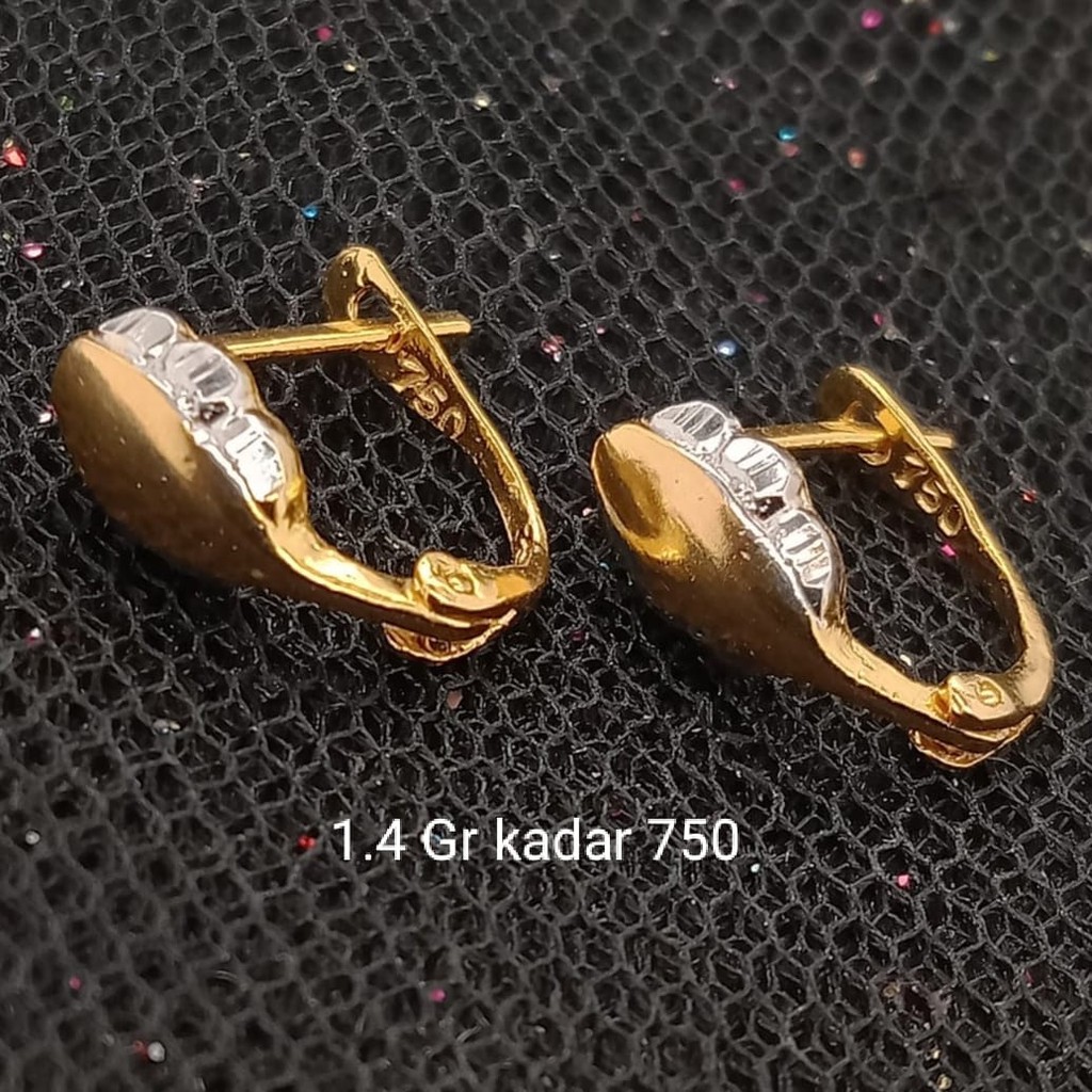 Anting Emas 17K - 1.4 gr Kadar 750 - 1206