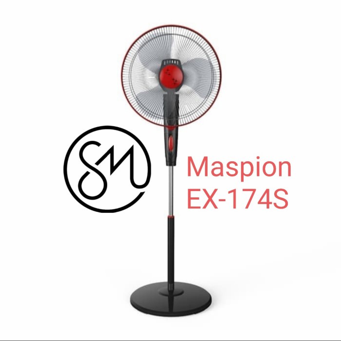 Kipas Angin Maspion EX-174 S Tegak Berdiri Stand fan EX174S 174S