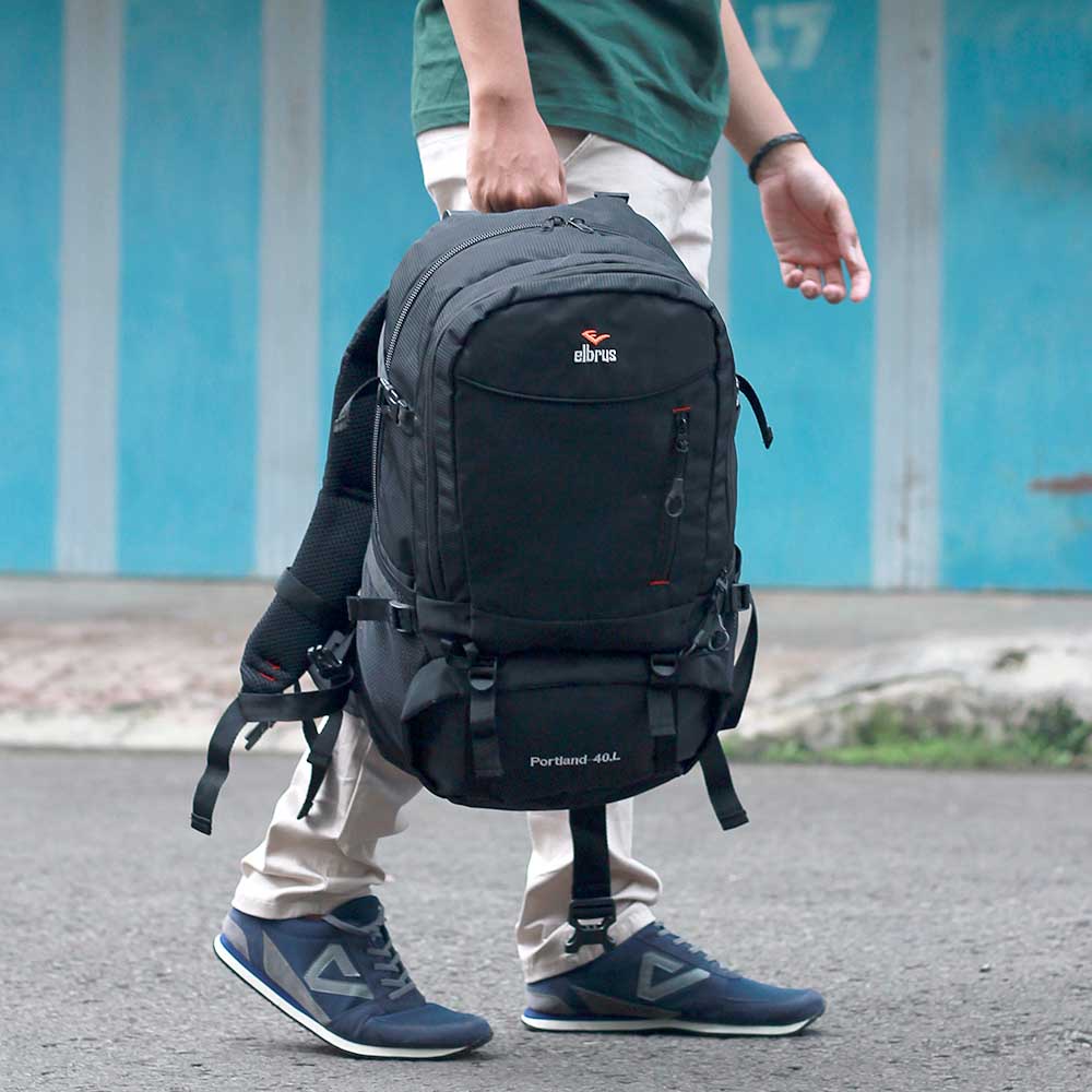 Tas Semi Carier Pria 40L Outvin Ransel Gunung Besar Bisa untuk Mudik Pulang Kampung 422