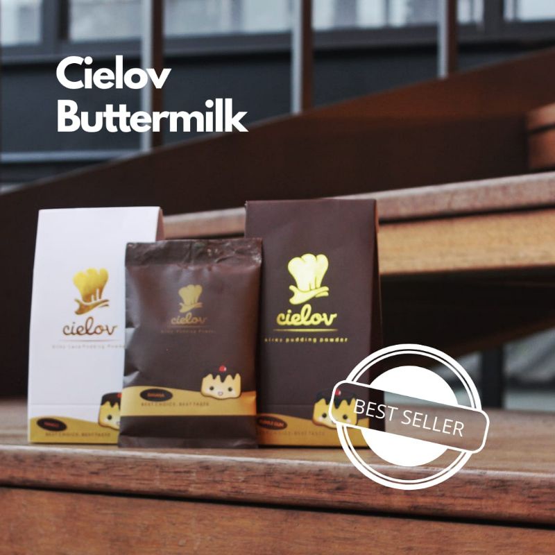 

Cielov Silky Puding Rasa Buttermilk Kemasan Ekonomis