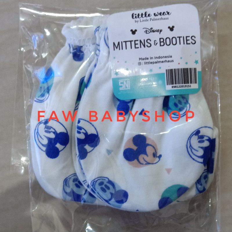 LITTLE PALMERHAUS Mittens Mitten Booties Baby DISNEY (Sarung Tangan Kaki Bayi LITTLE PALMERHAUS)