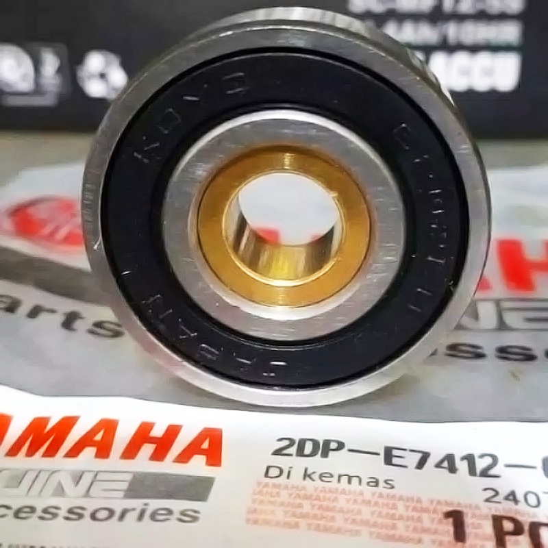 Bearing Laher Bak CVT Nmax 6202 Kuningan Bearing Bak Cvt Nmax Mio M3 Lexi Aerox Soul GT 125 Bearing lahar laher bak cvt N Max bearing Bak CVT 2DP Kuningan