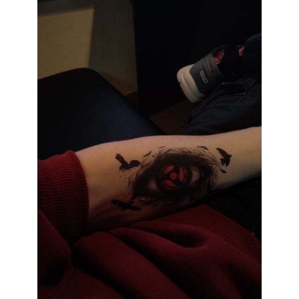 Tatto temporary Mata sharingan Model YR 404