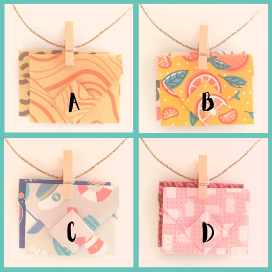 

Amplop Mini Origami Motif | Amplop THR Handmade | Angpao Mini