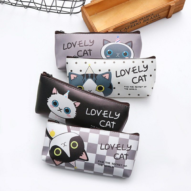 

MYUME.STORE||KOTAK PENSIL MOTIF KUCING LUCU UNIK / KOTAK PULPEN /TEMPAT ALAT TULIS/CAT PENCIL POU