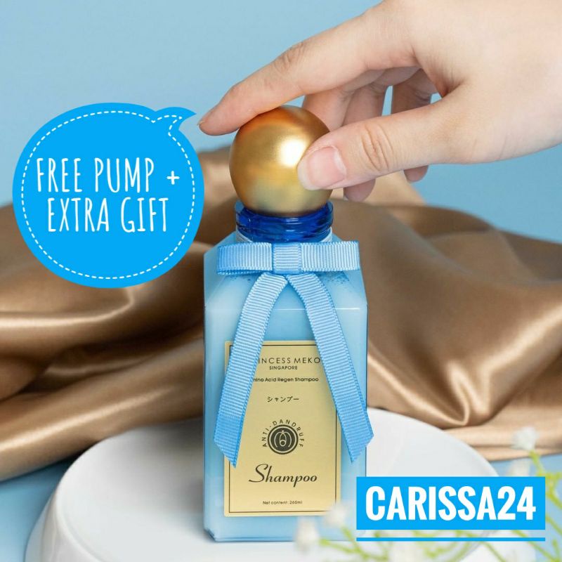 Osweet Biotechnology - PRINCESS MEKO SINGAPORE SHAMPOO Amino Acid Regen Sampo Shampo Anti Ketombe
