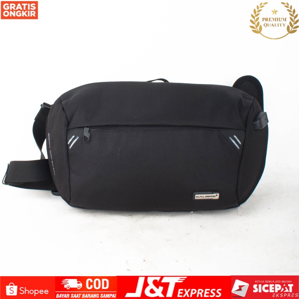 TAS SLING BAG PRIA TAS PINGGANG TAS KERJA HANGOUT OUTDOOR HIKING MK921113000 ORIGINAL -ZECCOLECTION