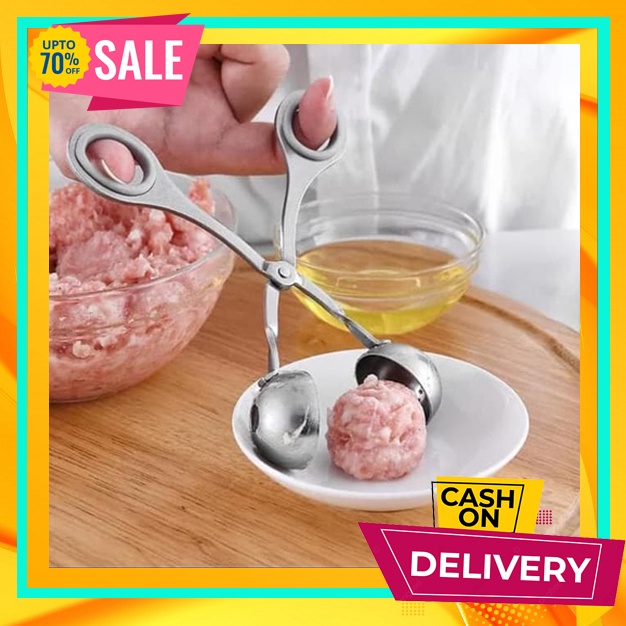 GREEN BOYS - Gunting Scoop Cetakan Bakso – Meatball Maker Alat Cetak Bakso