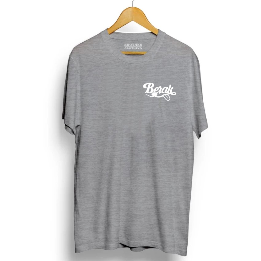 Kaos Pria / T-shirt Pria / Lengan Pendek / Kaos Distro Berk SGP Little White Premium