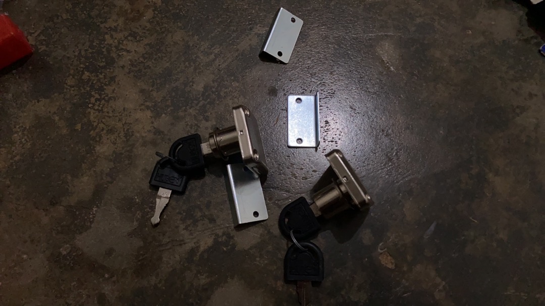 Kunci Loker Lemari /laci 138-22.. Camlock Besi Chrome..free Skrup & Tahanan Kunci.. Kwalitas Terbaik