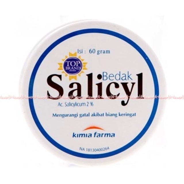 Bedak Salicyl KF 60gr salicil Bedak Antiseptic Biang Kering Salicyl bulat 60 gram Powder Powders