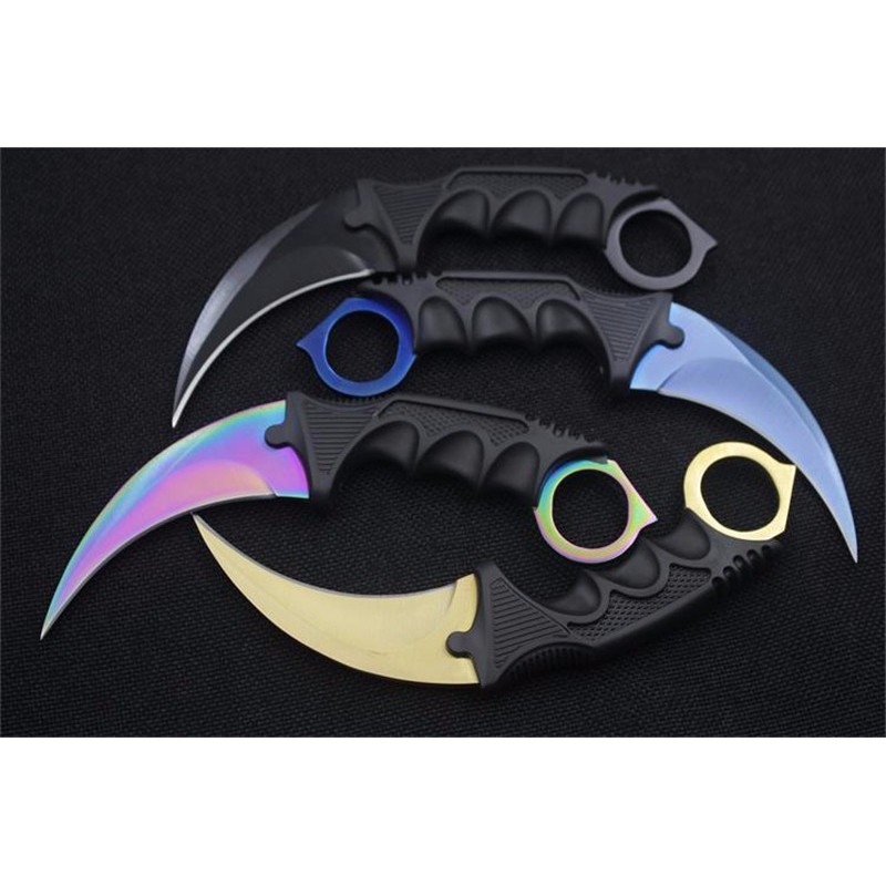 KNIFEZER Vastar Pisau Karambit CS GO Collector Knife - Multi-Color