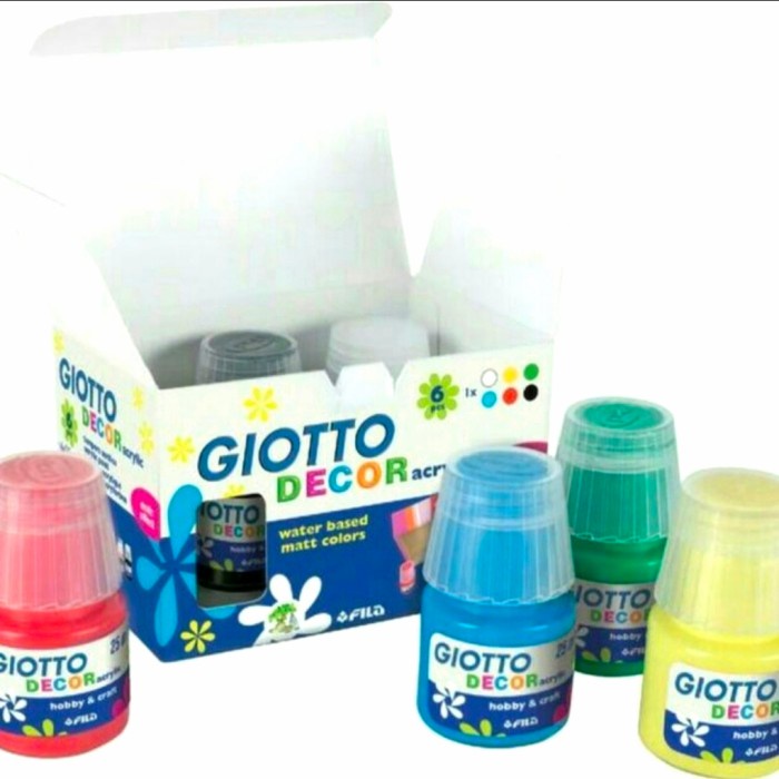 

Cat Akrilik / Acrylic Paint GIOTTO 25 ml