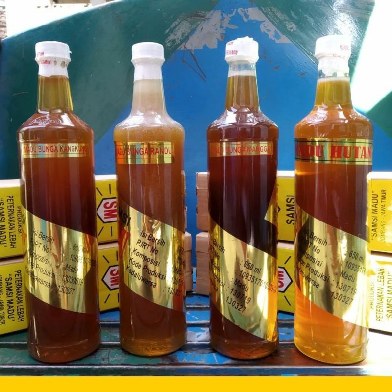

Madu Asli 100% Bunga Randu 650 ml