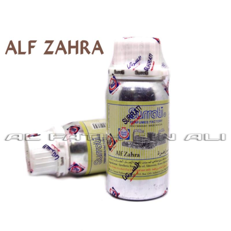 Minyak Wangi Bibit Alf Zahra Surrati Seribu Bunga By Surrati 100 Gram