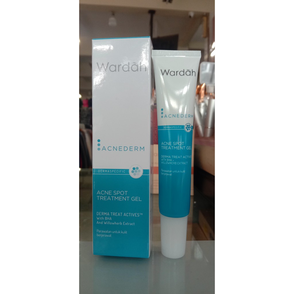 WARDAH PAKET PERAWATAN WAJAH BERJERAWAT ACNEDERM 7pcs