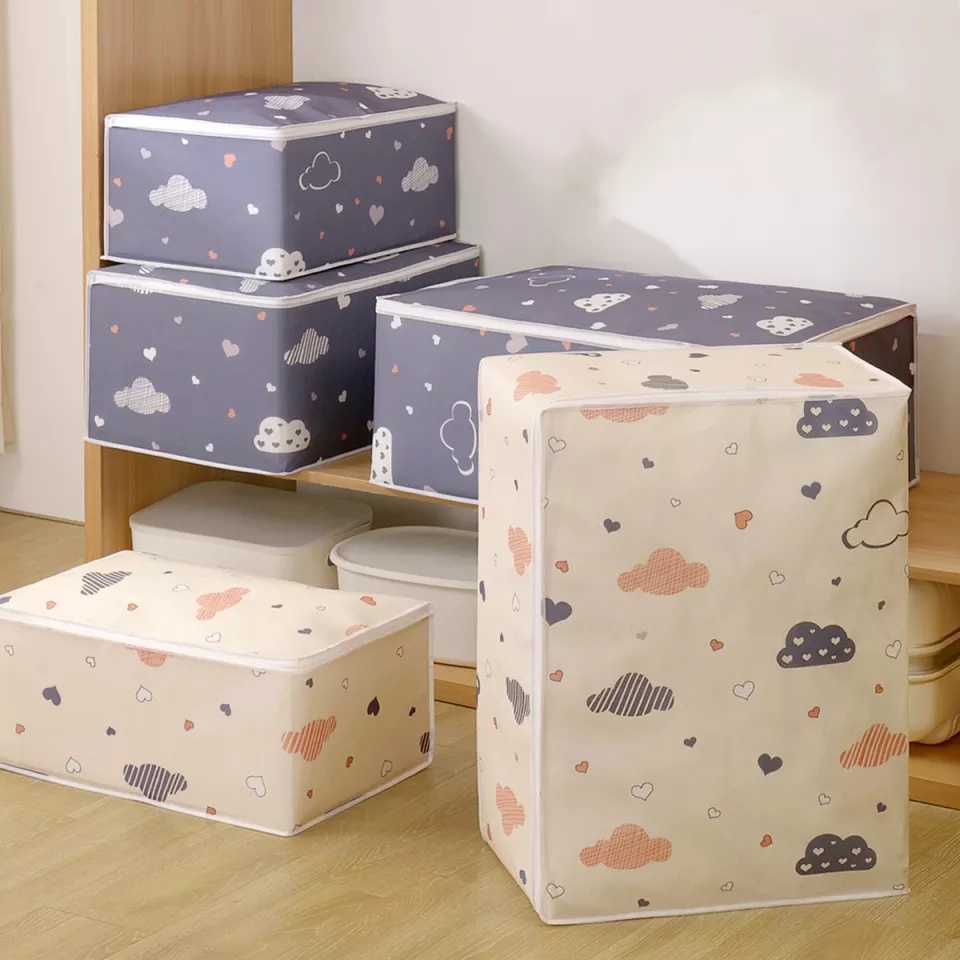 Storage Bag waterproof Jumbo/Tempat penyimpanan selimut 70x50x30cm