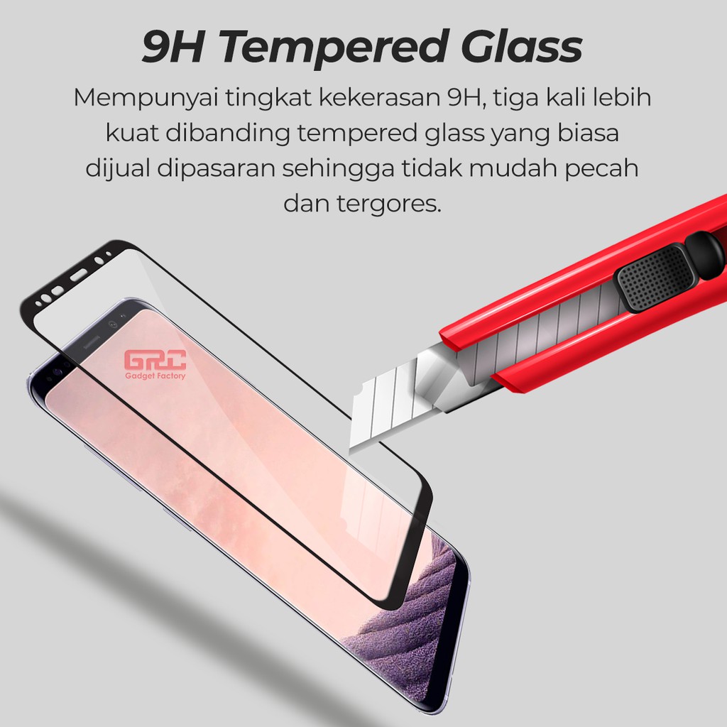 SAMSUNG Galaxy S8 Plus Tempered Glass HOGO Full Cover Glue