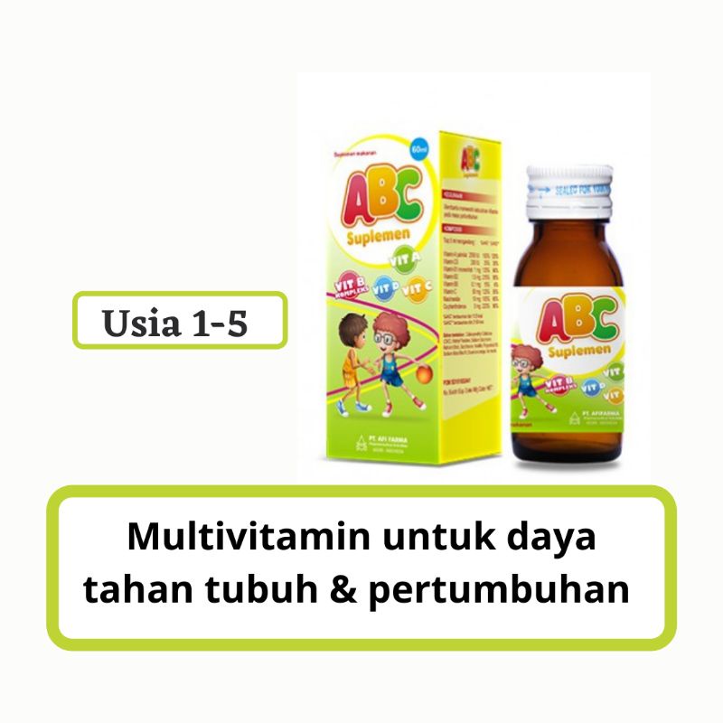 ABC SIRUP MULTIVITAMIN