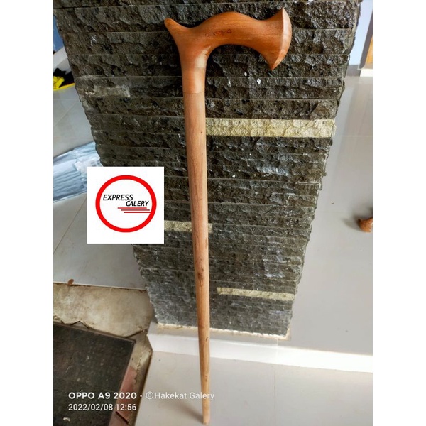 tongkat jalan kayu Bidara original D537