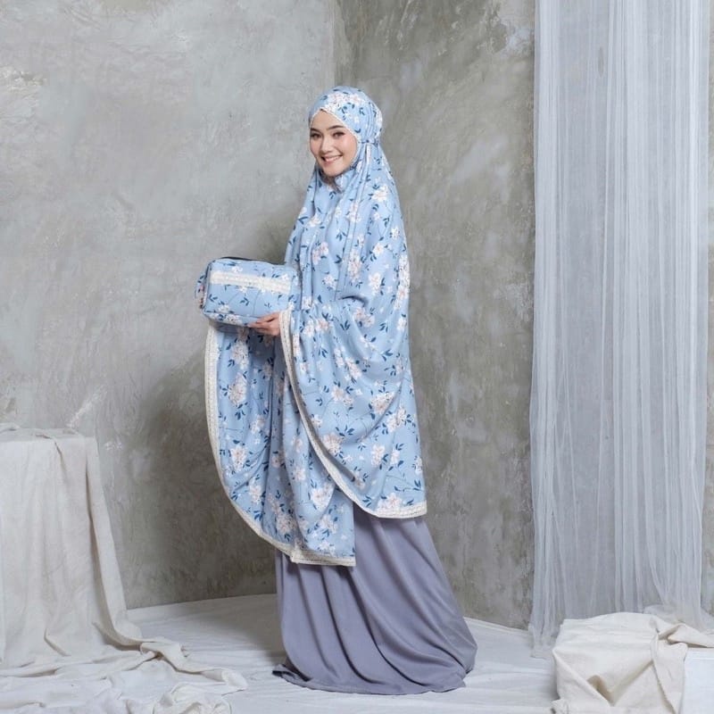 MUKENA KATUN RAYON MOTIF ADEM