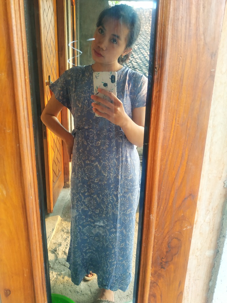 Daster Busui Daster Batik Pekalongan Batik Cap Daster Rayon Daster Viral Daster Adem Reslet& Kancing