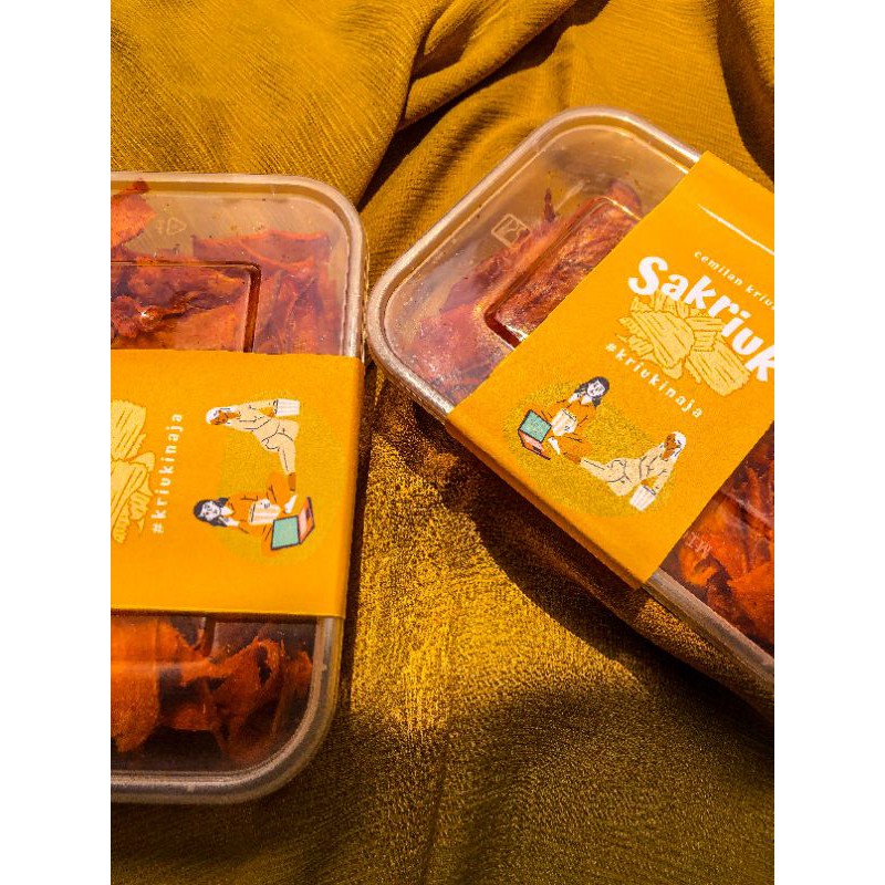 

SAKRIUK | KRIPIK SINGKONG PEDAS