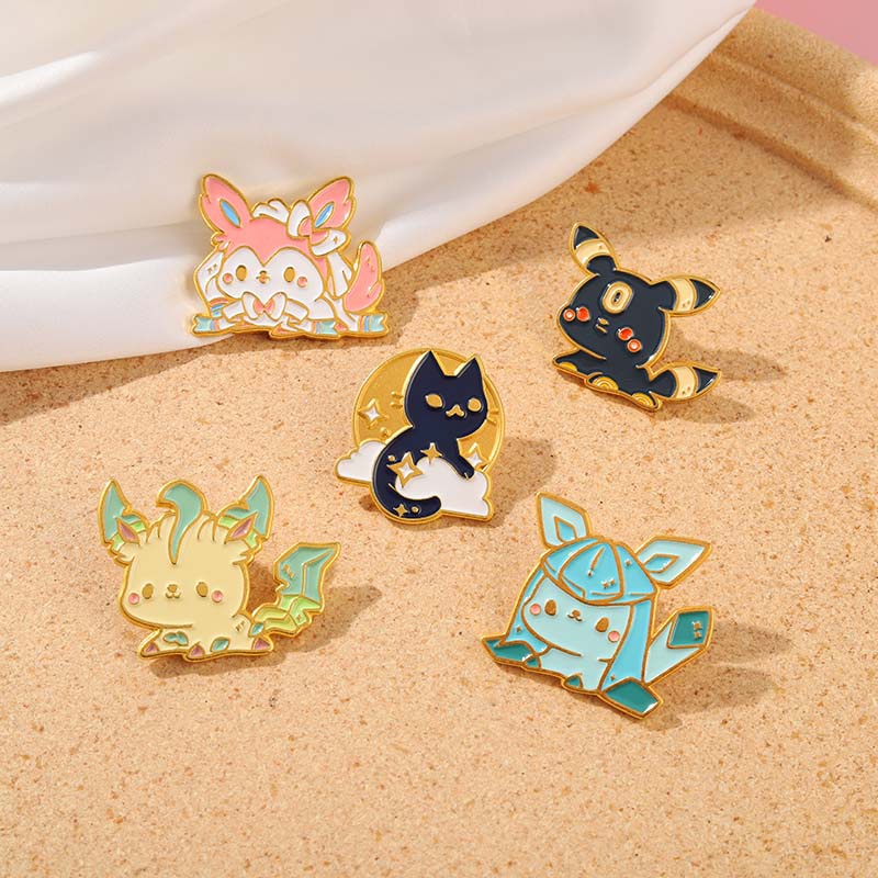 Bros Pin Enamel Bentuk Kartun Anime Elves Untuk Hadiah Penggemar