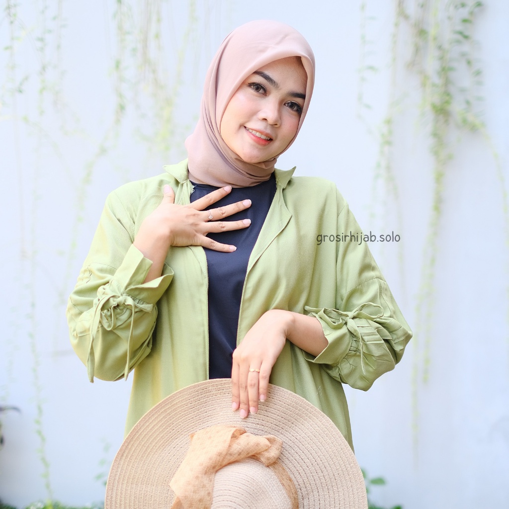 (AMD) CARDIGAN NATALIE BATWING OUTER ATASAN WANITA RAYON