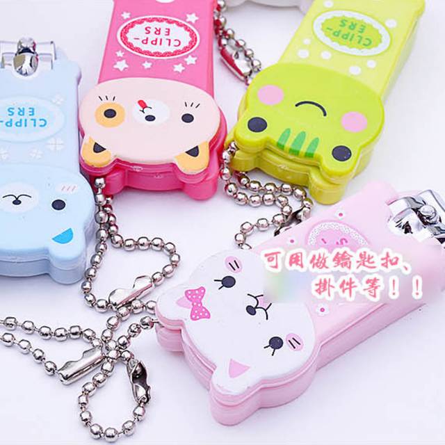 1234OS - Nail Clipper / Gunting Kuku Karakter Mini Lucu / Cute Nail Clipper Manikur.