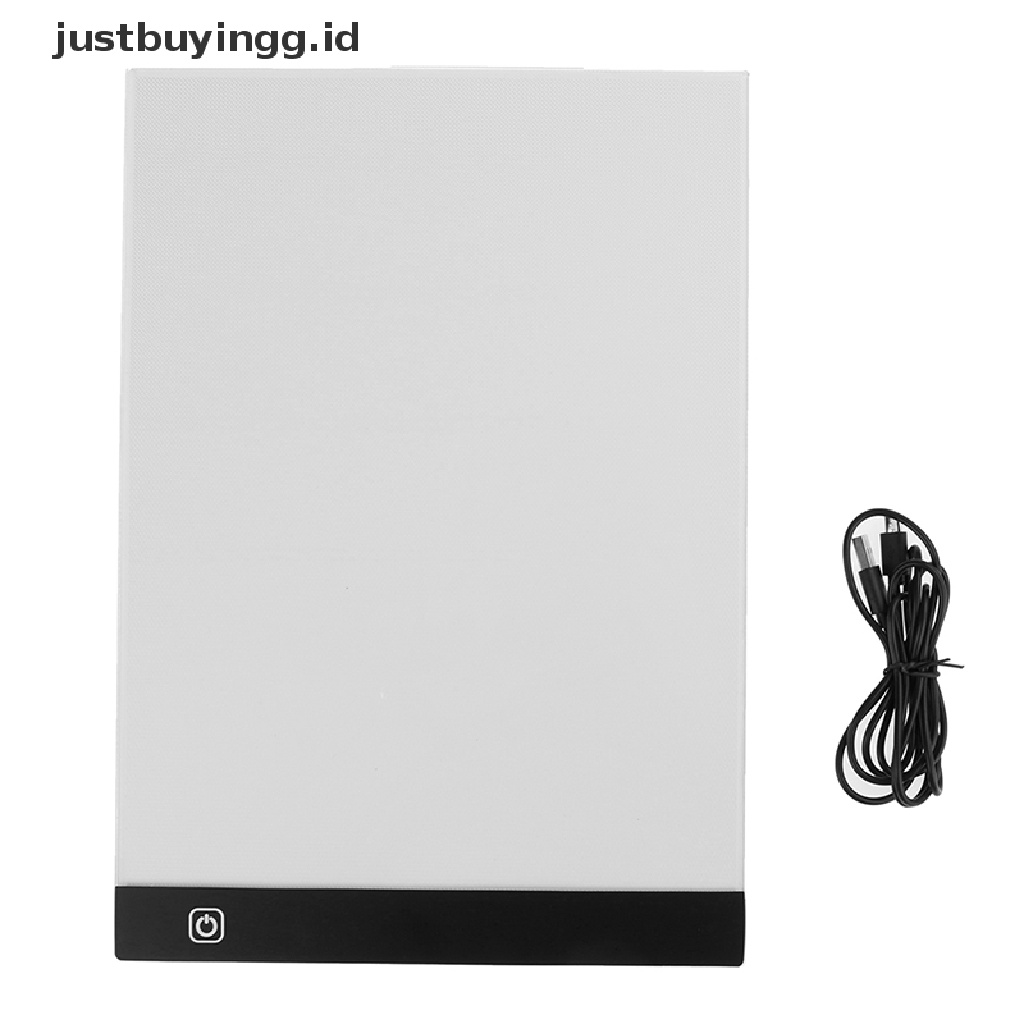 (Justbuyingg.Id) Papan Tracing Gambar Led Usb Ukuran A4 Bisa Diredupkan