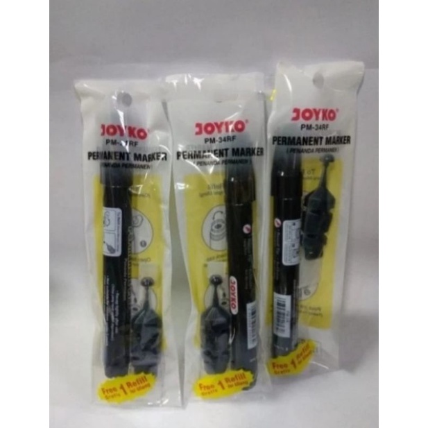

Spidol Permanen Joyko PM 34 RF+ reffil
