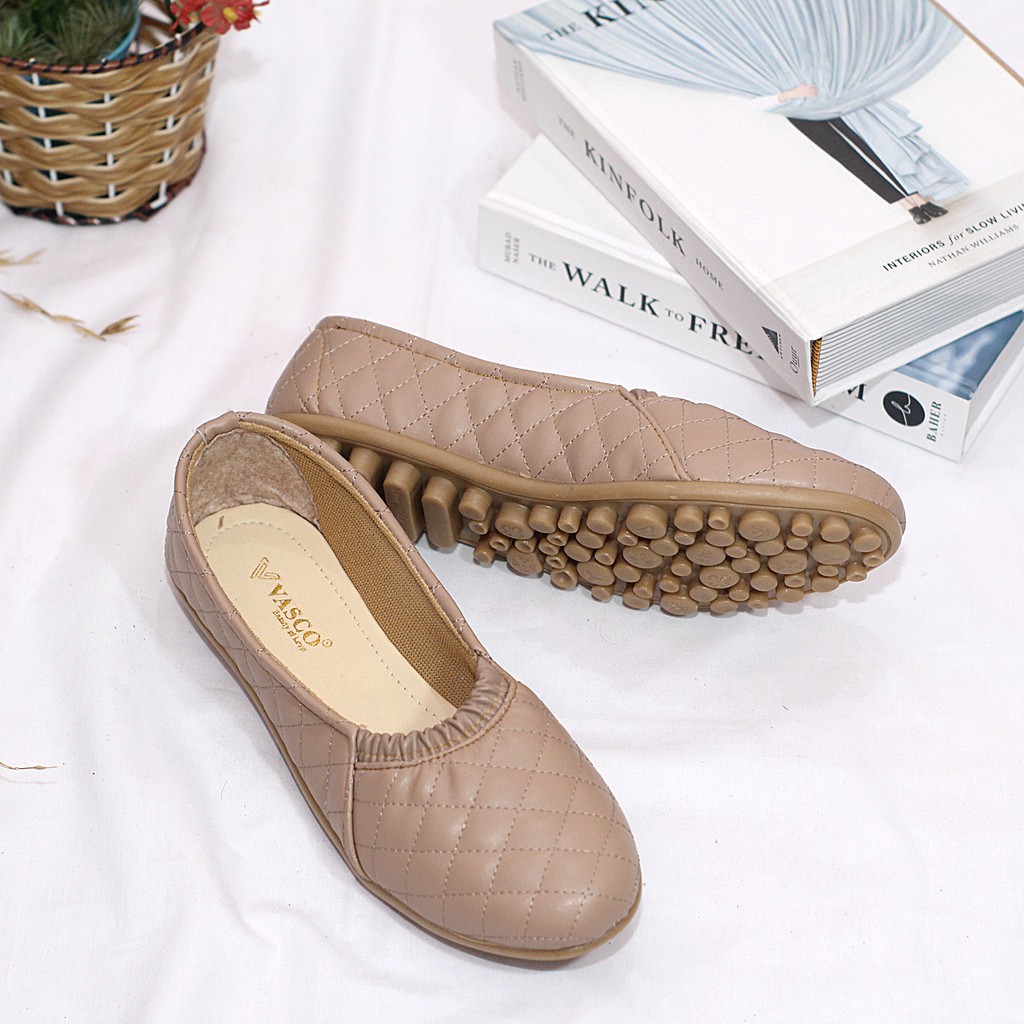 Milicca flat shoes wanita kasual kekinian harisa