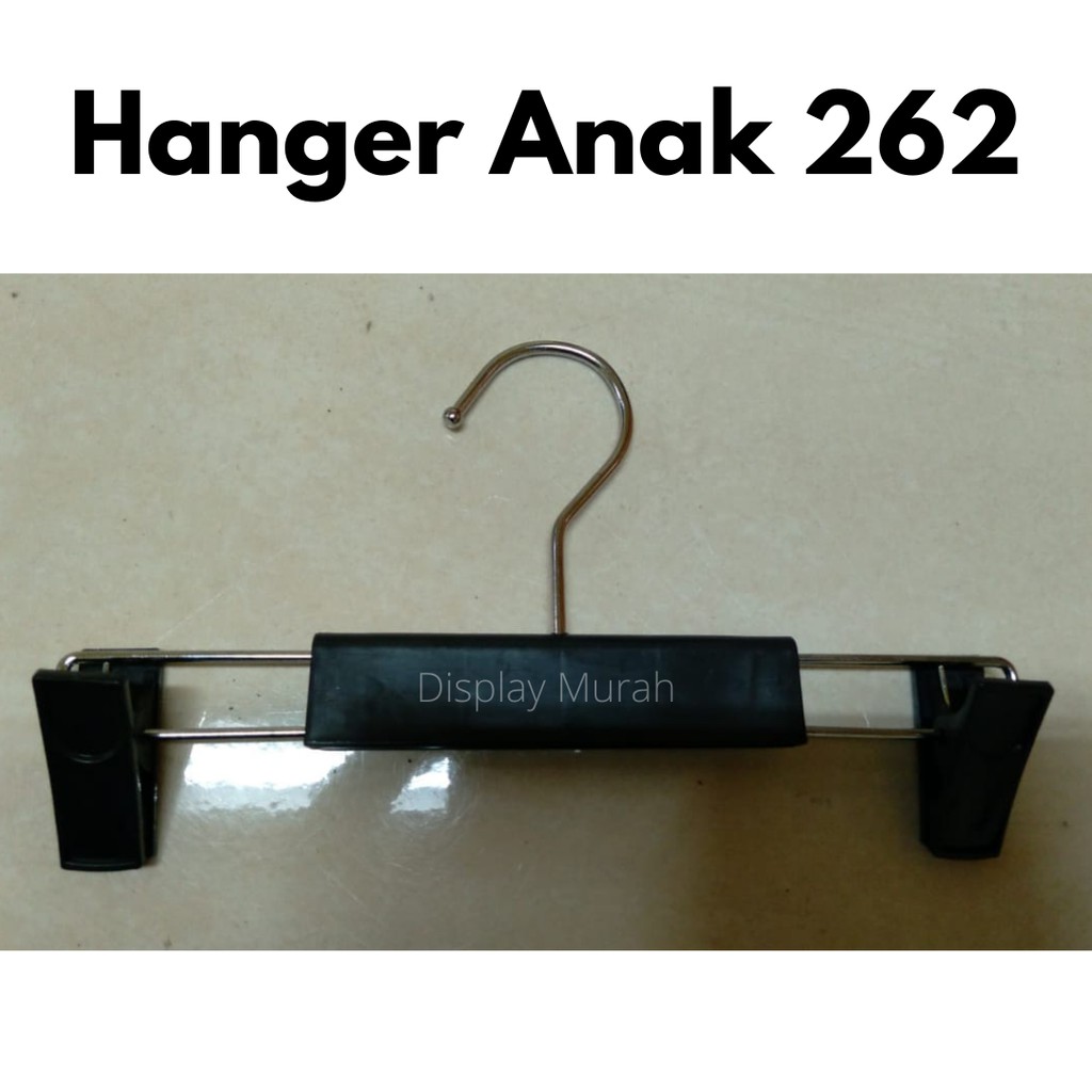 Hanger Jepit Anak / Hanger Jepit Dewasa Gantungan Celana Rok Hanger Jepit Plastik 262 - BH