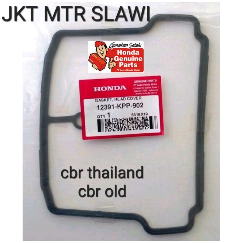 12391-KPP-902 gasket head karet head oring head cbr thailand, cbr cbu, cbr lama, cb 150 lama non led  ori honda ahm