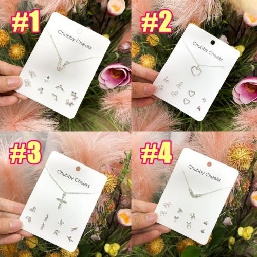 ✿AYN✿    Kalung Anting Set FA05 Fashion Wanita Korea Aksesoris Murah