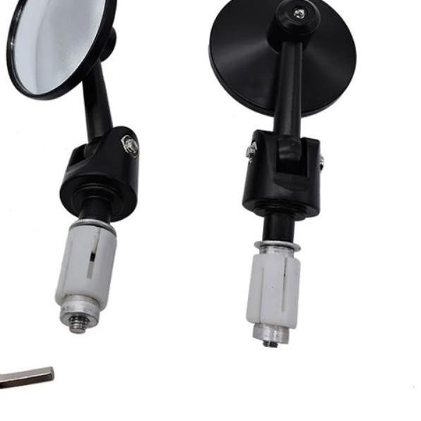 ✧ Spion Bar End Bulat Cembung Dan Datar Cnc Universal Sepion Jalu Stang Motor Beat Vario Scoopy ✻