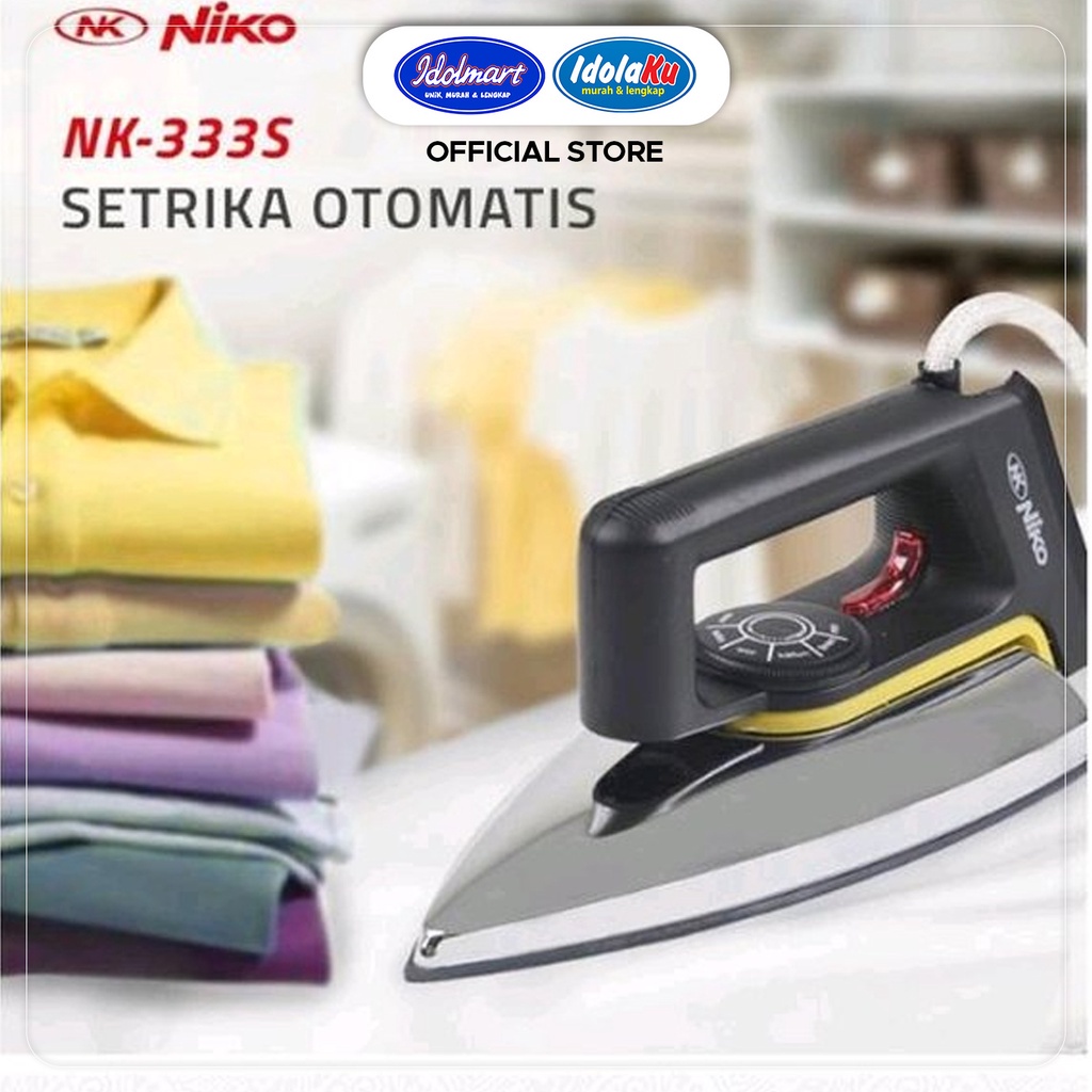 IDOLMART Niko Setrika Iron Anti Lengket NK-999S Surabaya