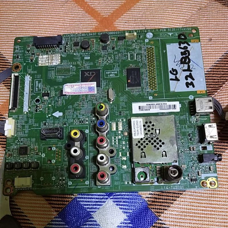 Mb Mainboard TV LED LG 32LB563D 32LB563