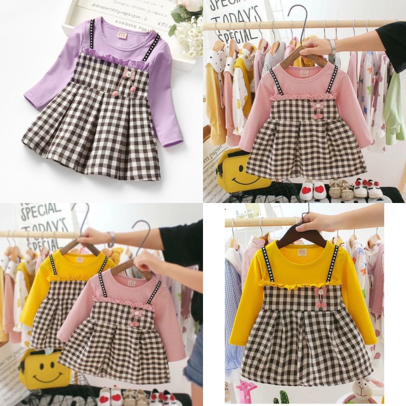 [ICY] Hampers Set Baby Girl 0-18 Month / Hadiah Kado Lahiran Perempuan Baby Dres New Born Bulan Gift