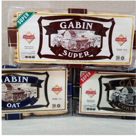 

GABIN BISCUIT OAT SUPER ANEKABIS 350G - OAT