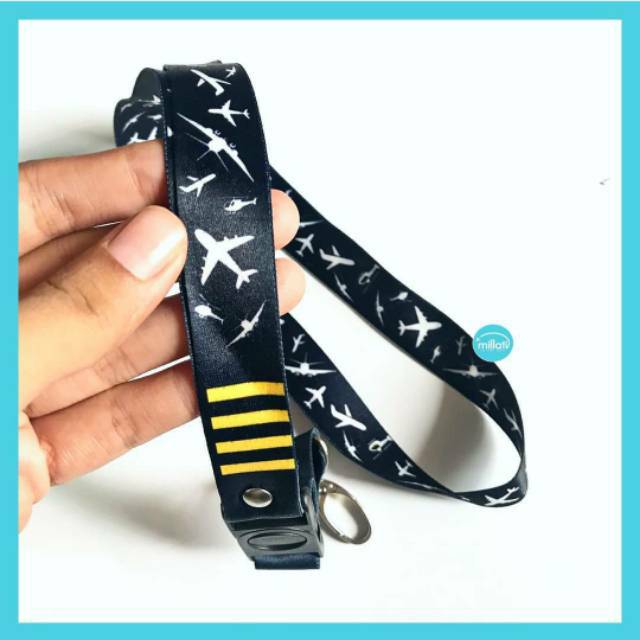 

Millati Flightshop : Lanyard Planes / Tali ID Card Pesawat