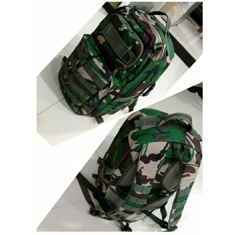 ransel standar jatah tni/tad gendong loreng