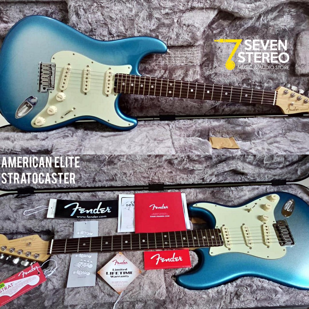 Fender American Elite Stratocaster Ocean Turquoise