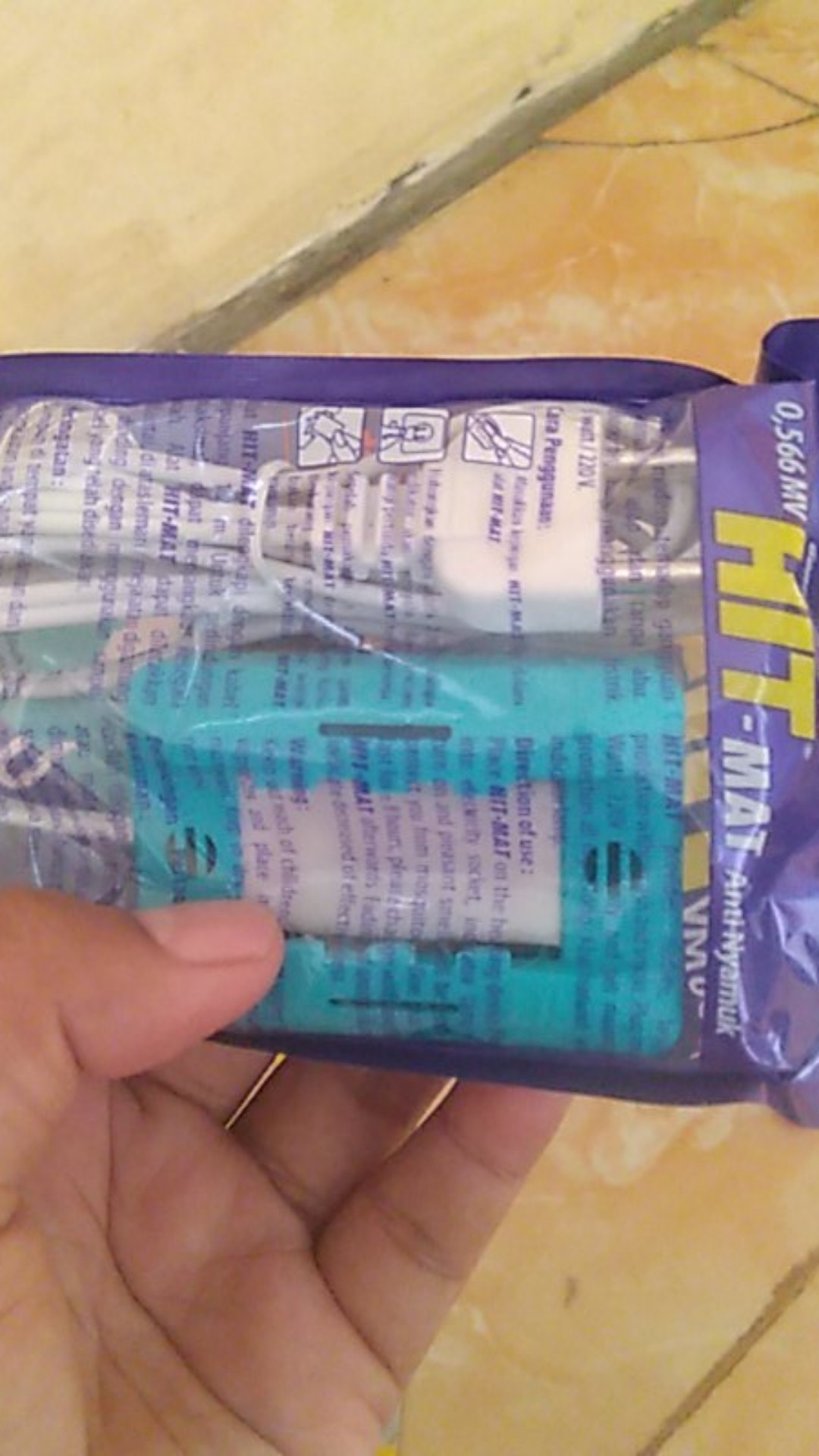 Alat Dengan Kabel + Lampu Indikator Hit Mat Free 3 Hit Mat 5 Watt