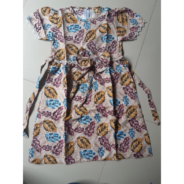 Dress anak perempuan kain katun